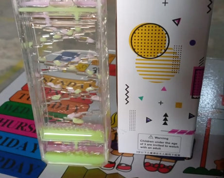 Liquid Floating Timer Motion Visual Clock Timer (1 Pc / Multi Color)