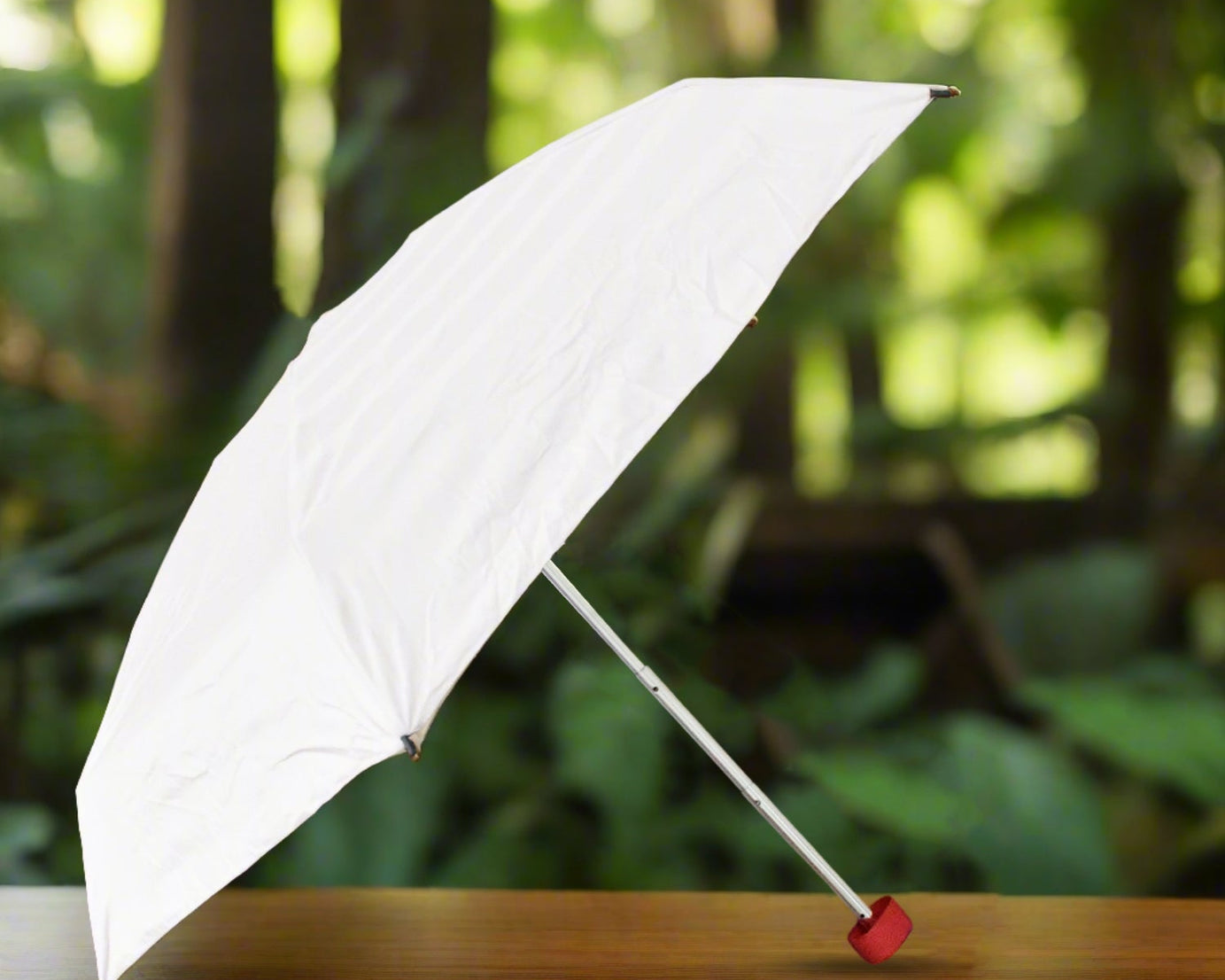 3-Fold Sun & Rain Protective Solid Foldable Umbrella (1 Pc)