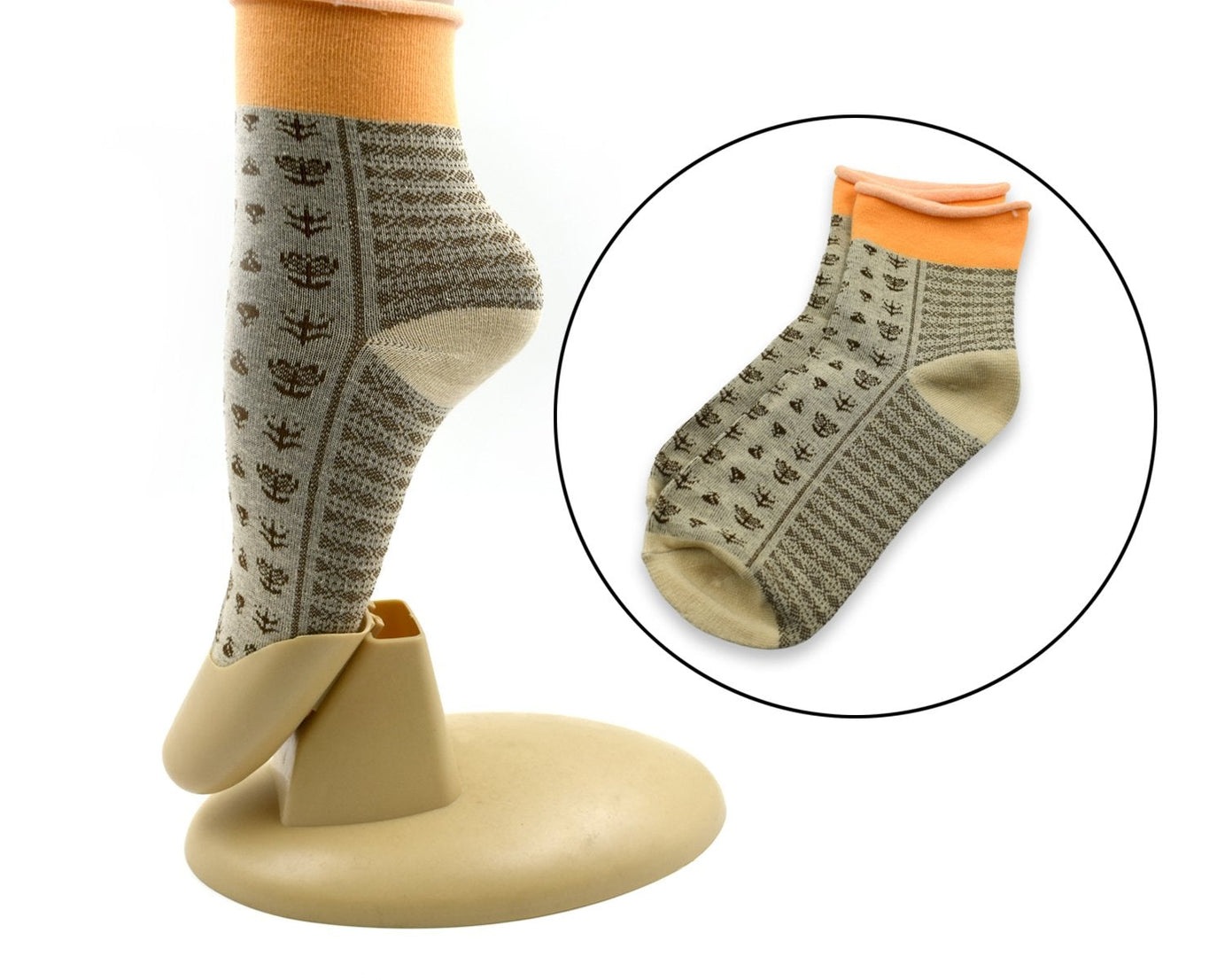 Classic soft socks with skin-friendly material