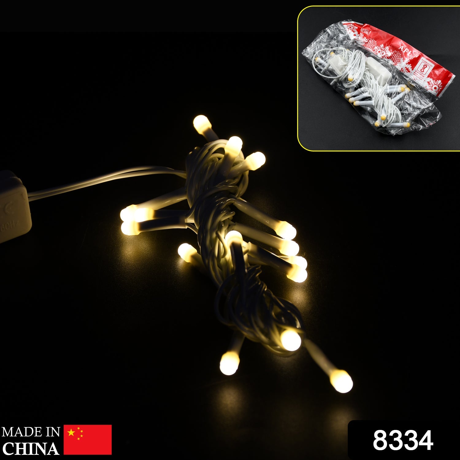 Festive 3 Meter Festival Decoration Led String Light, Diwali Light for Indoor and Outdoor Uses in All Ocassion Birthday 1 Color Light (16l 3Mtr)