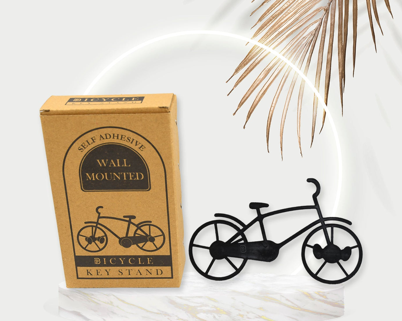 Bicycle Shape Key Chain Holder and wall mount bike hook Key Holders Plastic Key Holder For Home, Office (pack of 4)