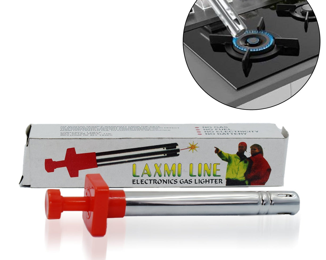 lighter showing its robust metal construction.