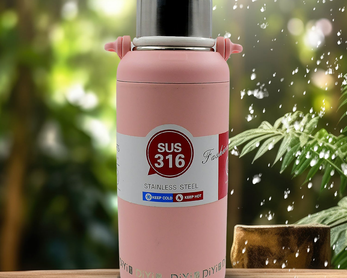 Stainless Steel tumblers 316 Stainless Steel, Vacuum Insulated Cup / Bottle, Portable Travel Kettle / Water Bottle with Handle, Outdoor Large Capacity Sports Kettle Cups / Bottle (1300 ML)