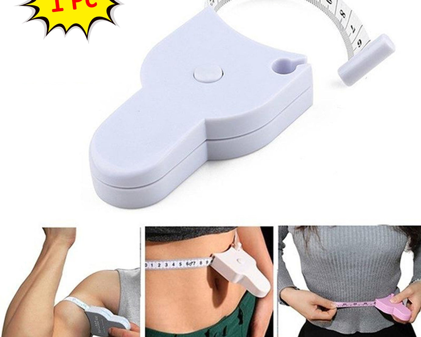 fitness measuring tape for accurate measurements.