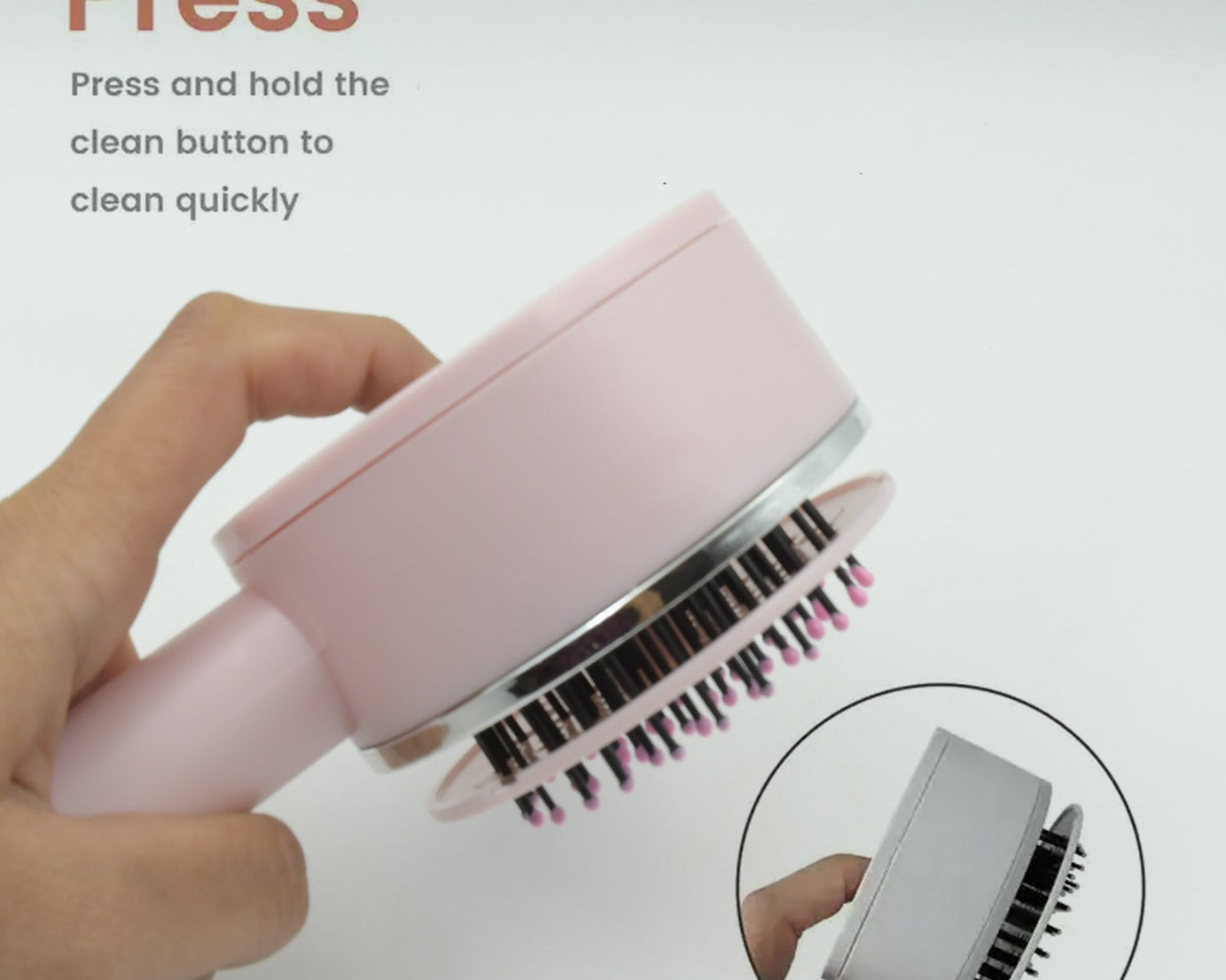 Hair brush for all hair types