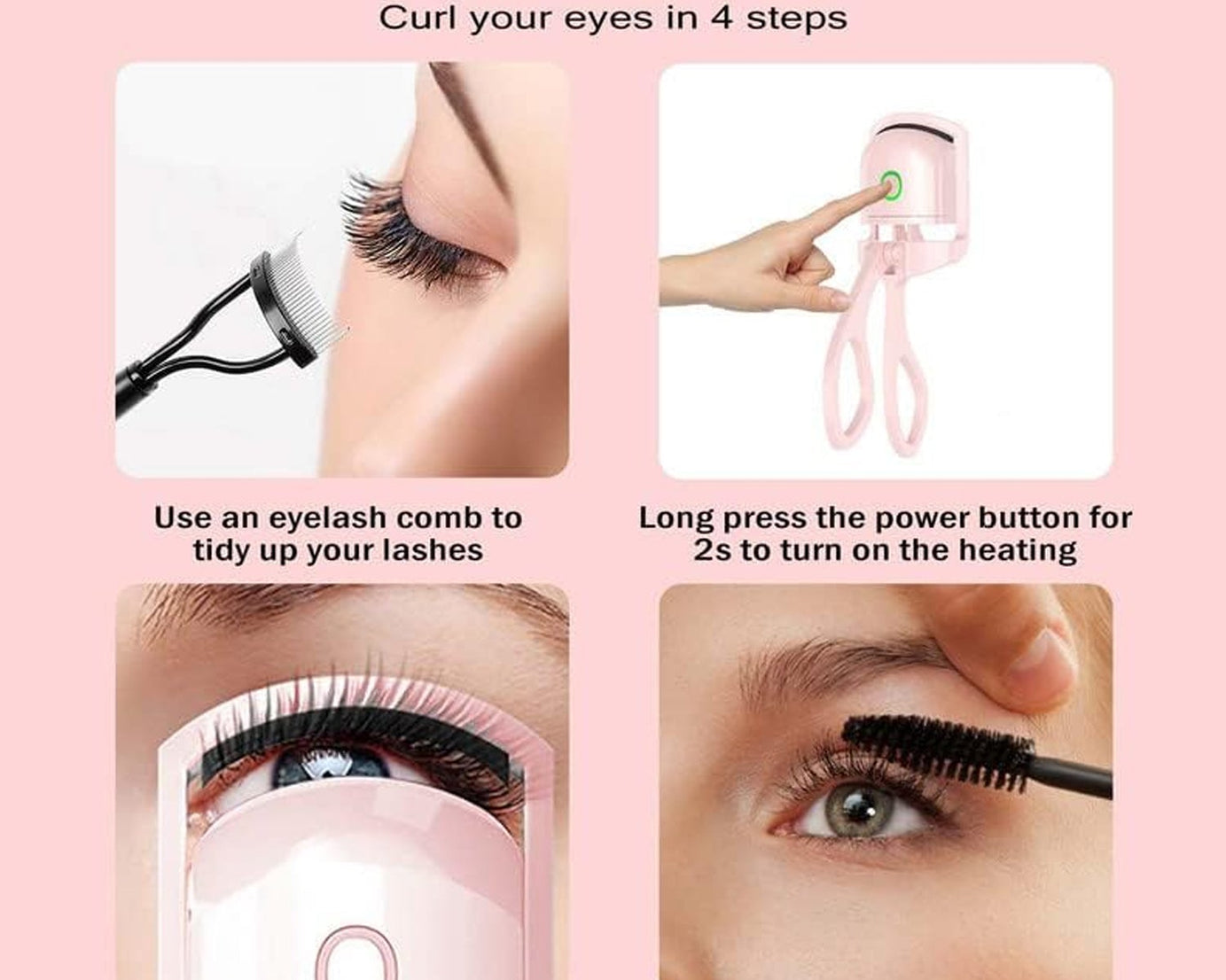 USB Heated Lash Curler