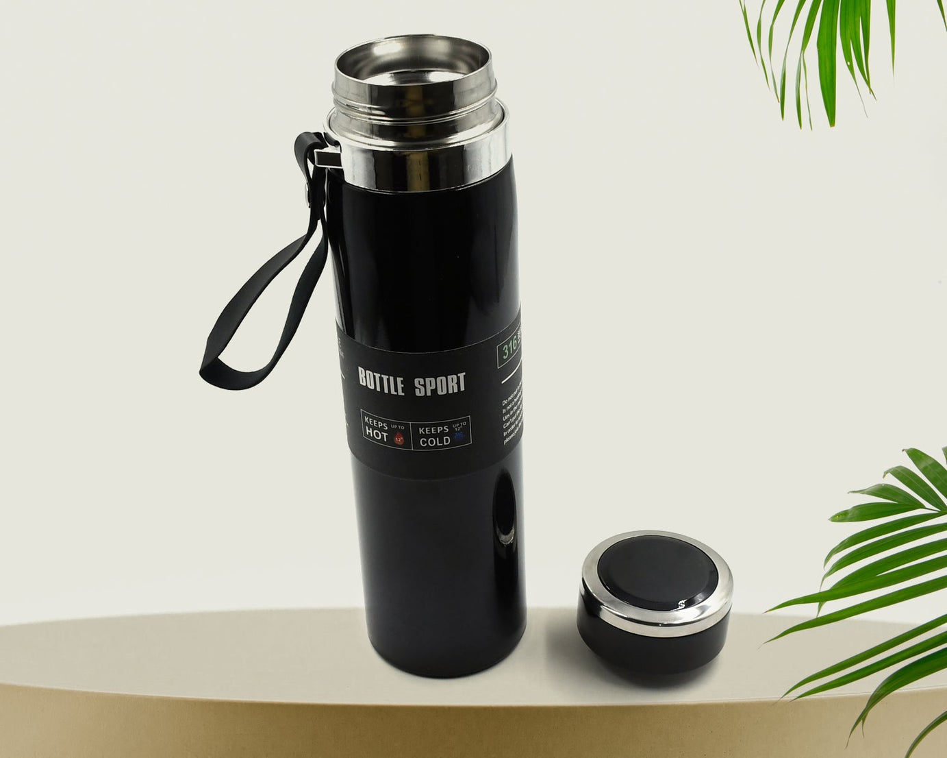 Double Stainless Steel Wall Flask Vacuum Insulated Water Bottle