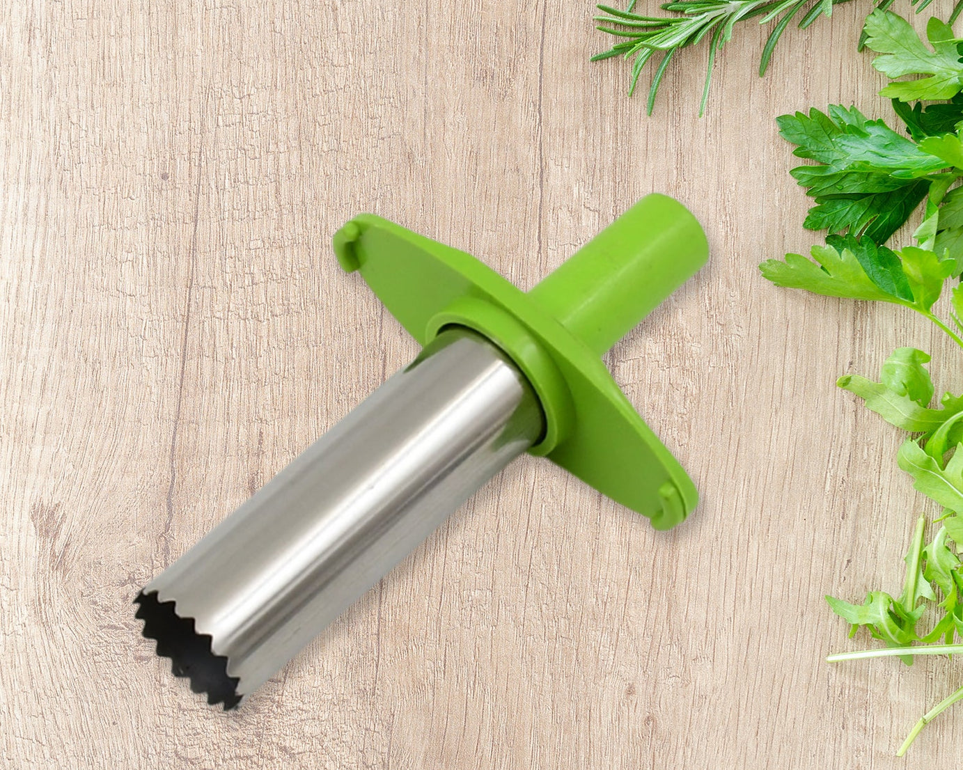 Small Stainless Steel Chili Corer Remover Kitchen Tool (1 Pc)