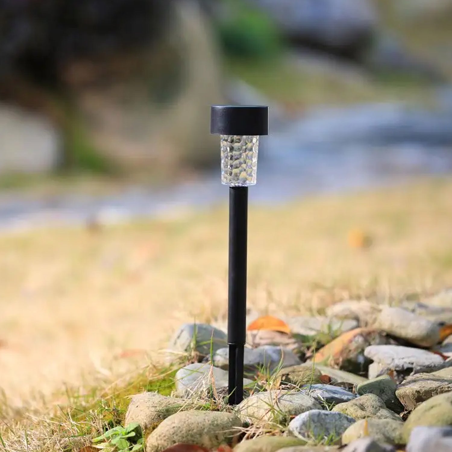 Solar Panel Led Spike Spot Light Landscape Garden Yard Path Lawn Outdors Solar Lamps, Waterproof Outdoor Decorative Landscape Lights for Garden, Patio, Yard, Walkway (PCs:- 24)