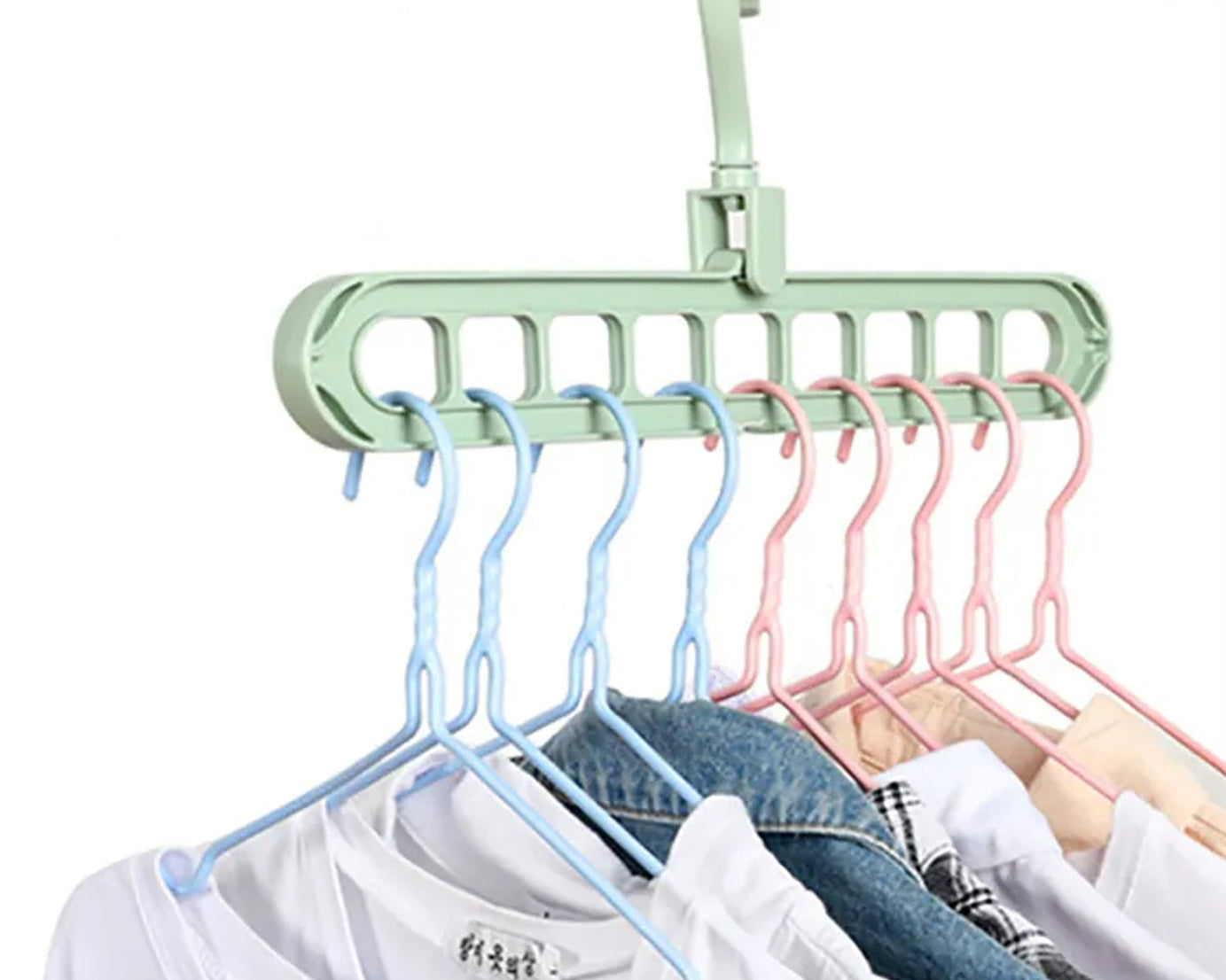 HOLE PLASTIC HANGER HANGING HOOK INDOOR WARDROBE CLOTHES ORGANIZATION STORAGE BALCONY WINDOWSILL SUIT RACKS
