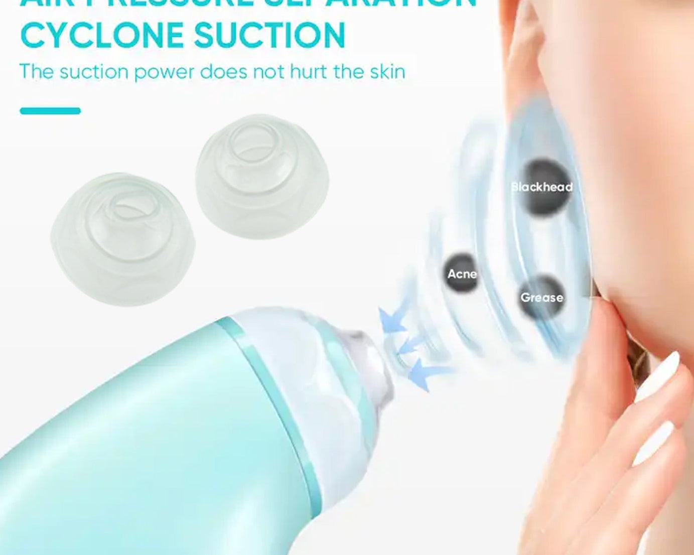 0288 Vacuum Blackhead Machine, Reduce Spot Mini Handheld Lifting Massage Facial Blackhead Remover For Skin Care (1 Pc)