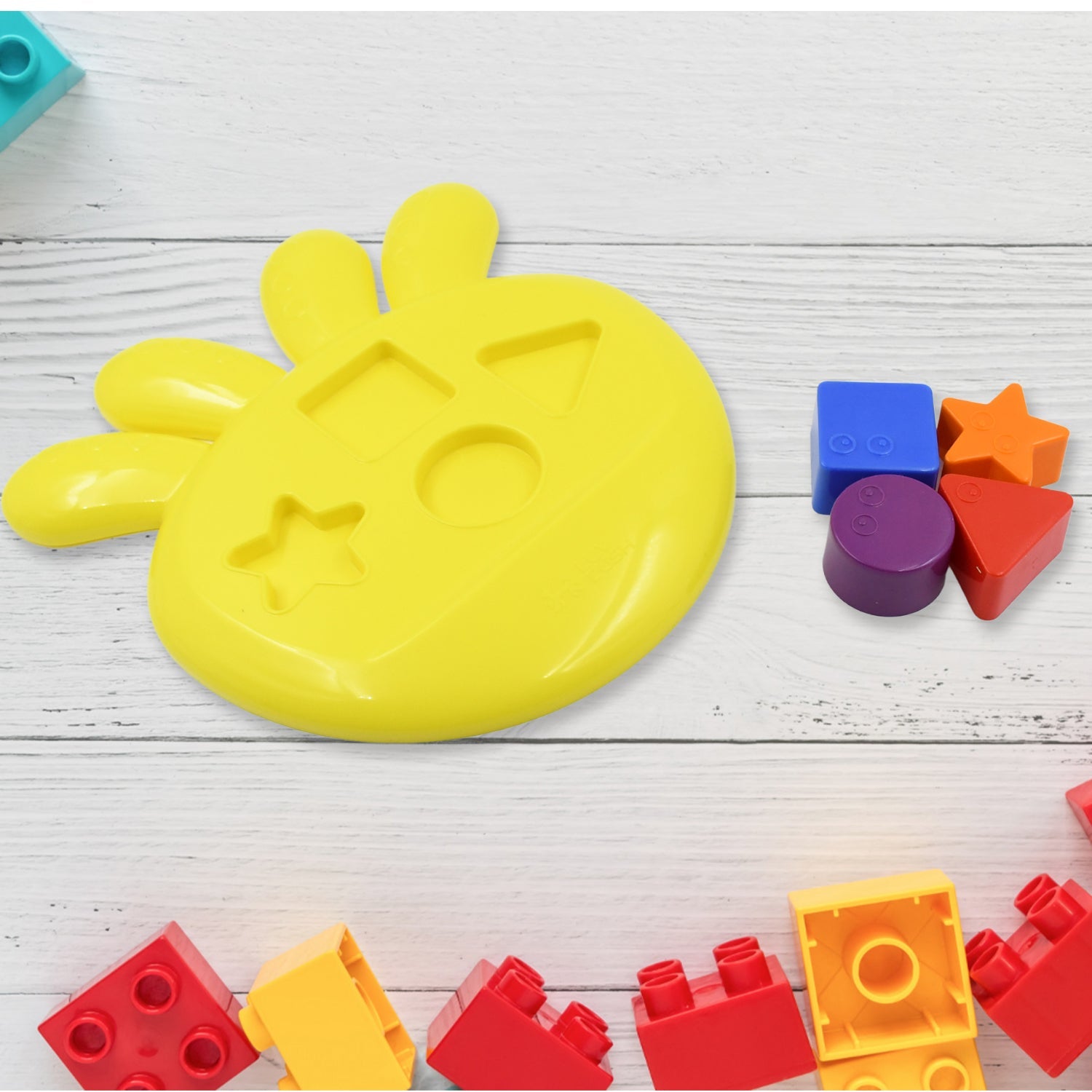 octo Shape sorter Toy Game That Make Your Kid's brain Sharp, Increase Grasping And Sorting Power Education Learning For Girls & boy, Gift Product (1 Pc)