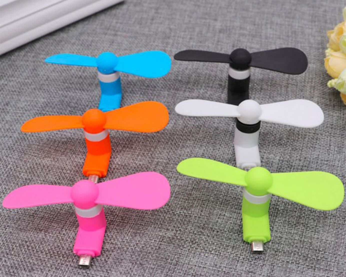 USB fan designed for personal cooling and convenience