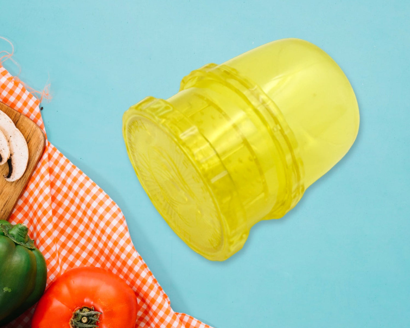 Multi-Function Grinding Machine 2 In 1 Portable Manual Citrus Juicer for Grind ginger And garlic Slurry, Fruit Squeezer, Squeeze Soy-bean milk, Vegetable Salad. Juice Cup Child Healthy Life Potable Juicer Machine