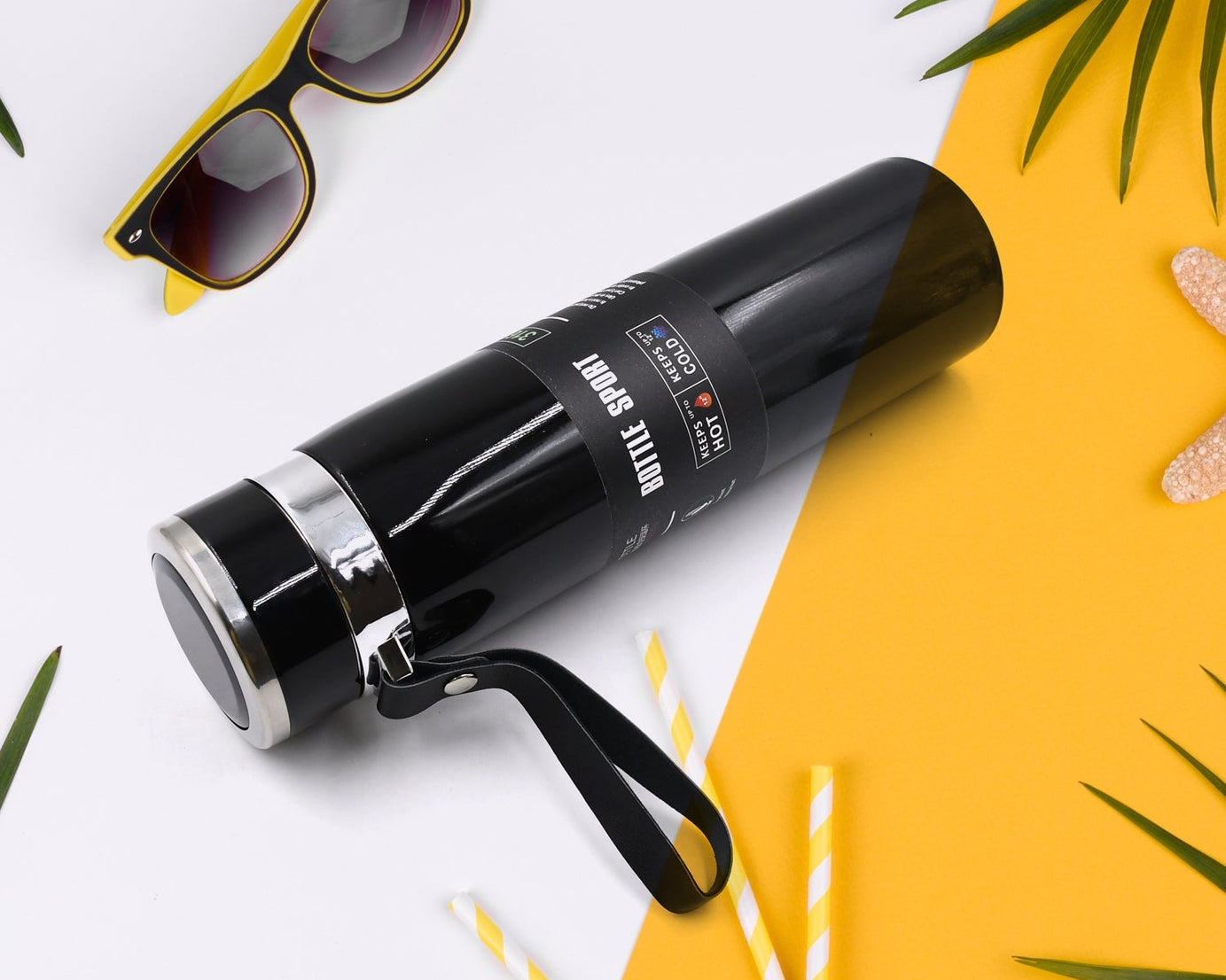 Double Stainless Steel Wall Flask Vacuum Insulated Water Bottle