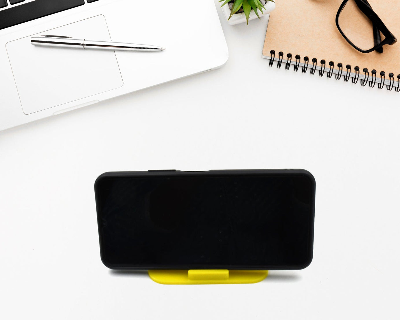 Virgin Mobile Accessories Universal Portable Four-Sided Pyramid Shape Desktop/ Table Mobile Holder Stand for car dashboard recording on desk vent office holder