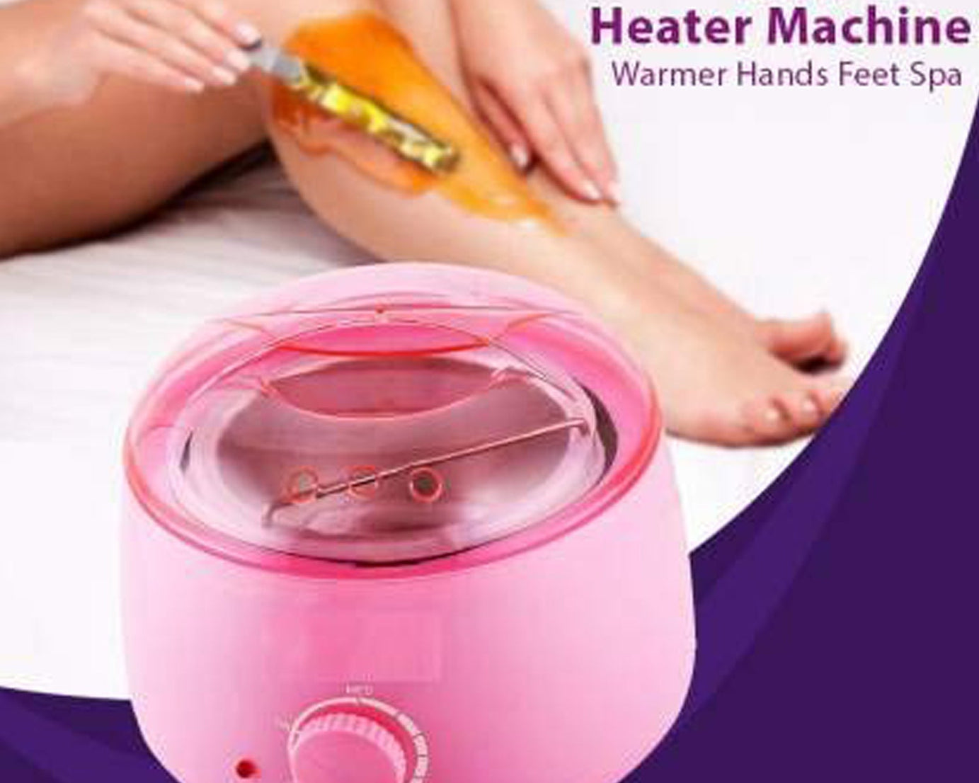 Wax heater machine with automatic shut-off