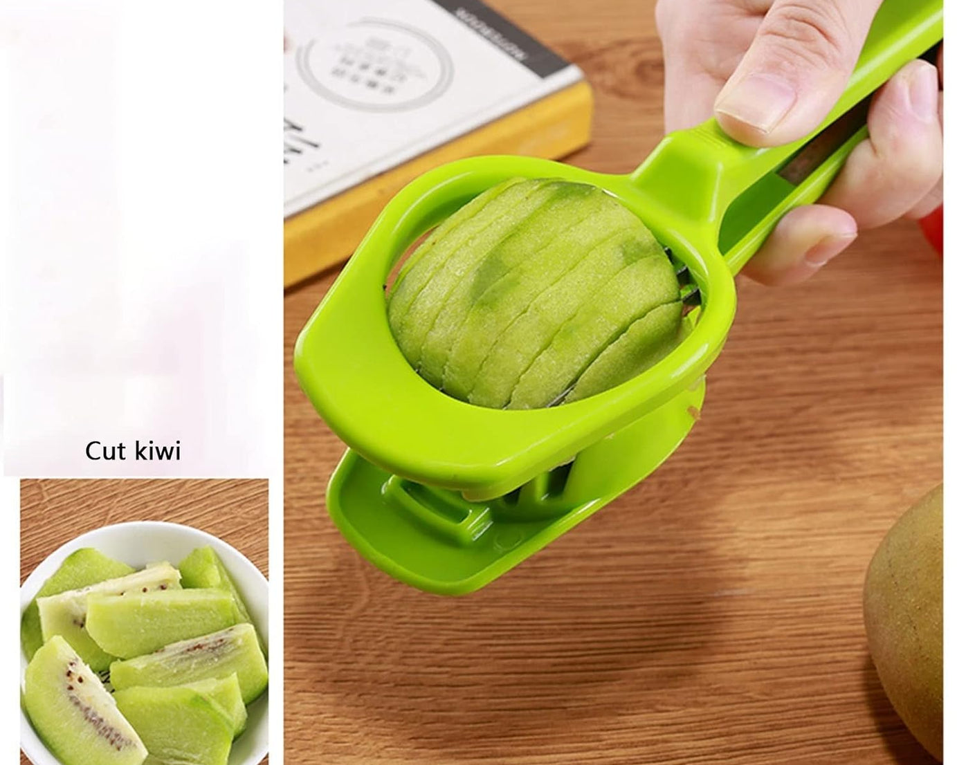 Multipurpose Slicer with Seven Blades, Egg Slicers Stainless Slicer, Strawberry, Tomato, Kiwi, Fruit Cutter, Divider Separator