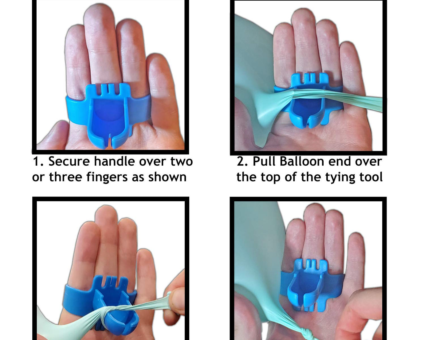 Balloon tying accessory for events