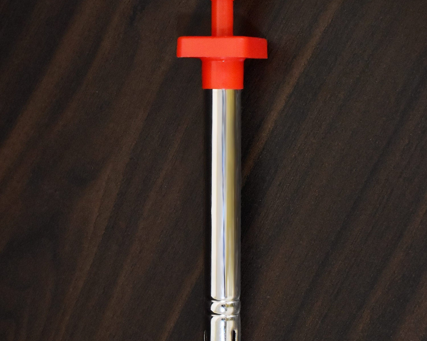 Stainless steel square gas lighter with a sleek and modern finish.