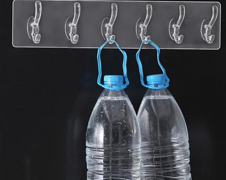 Adhesive Transparent Heavy Duty Wall Hook