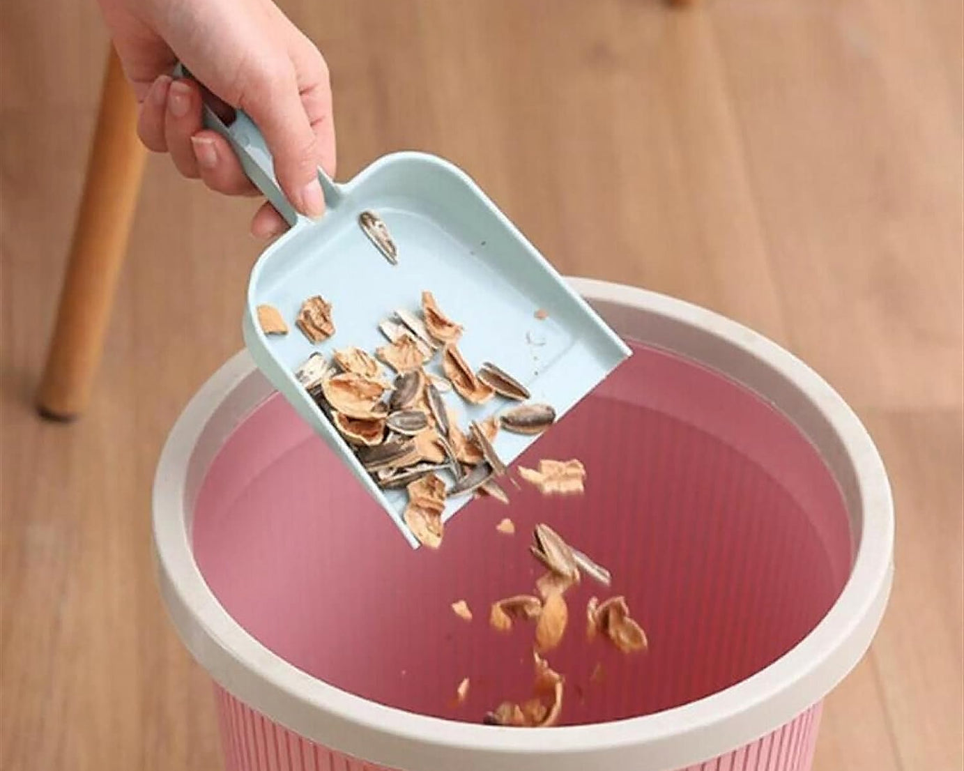 Small broom and dustpan combo for easy cleaning