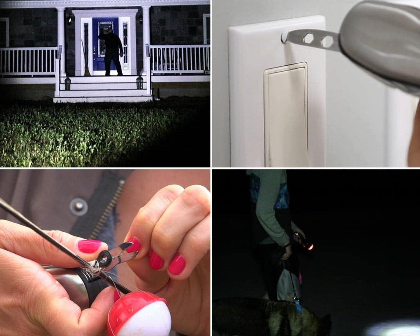 Battery Operated Multi Tool Led Flashlight