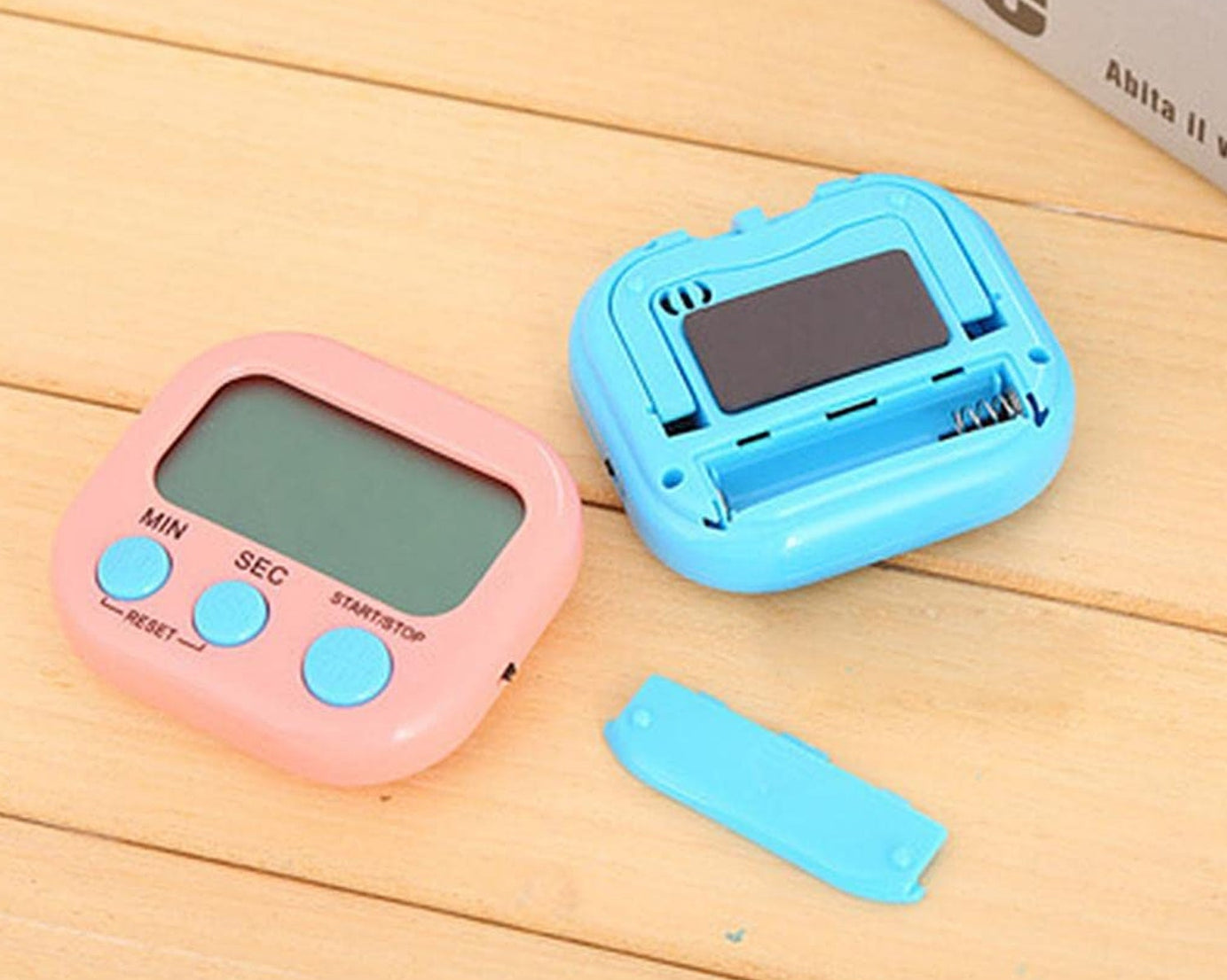 Digital Kitchen Timer Clear Big Digits 0-99 Min for Cooking Office Clock