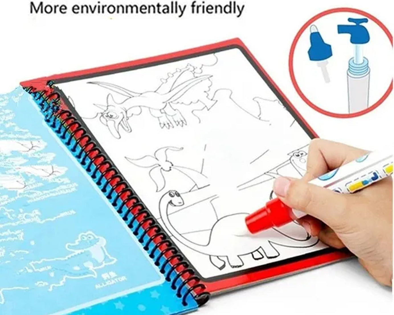 Magic water coloring board for children