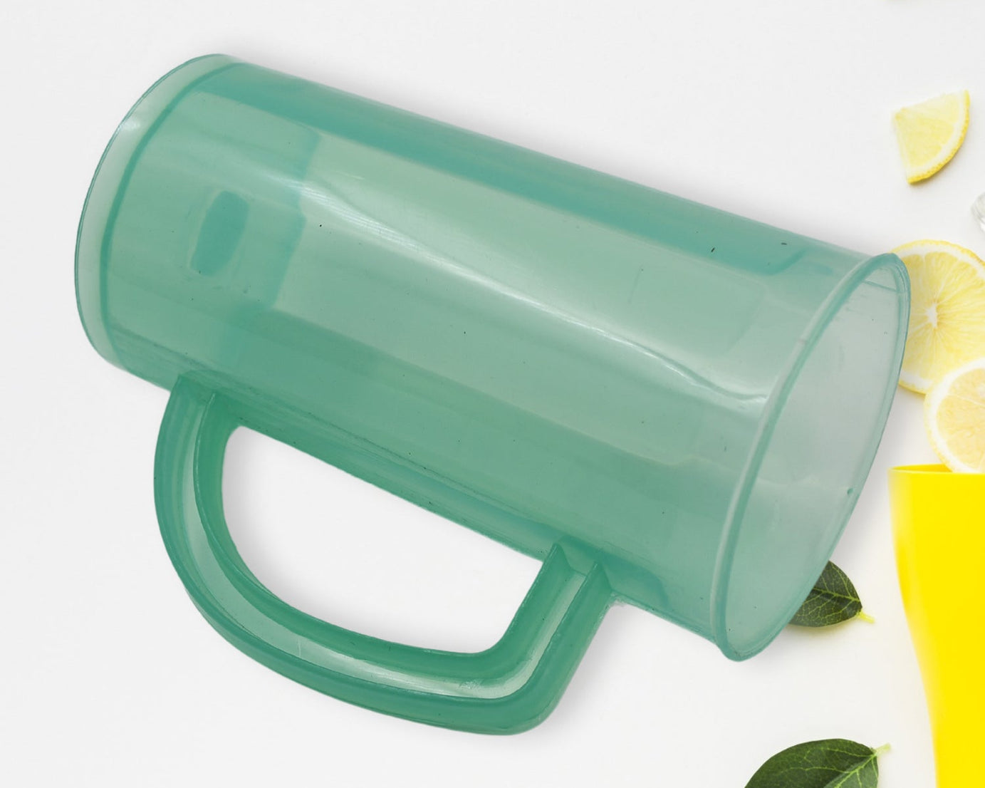 Plastic Coffee Mug With Handle Used for Drinking and Taking Coffees and Some Other Beverages in All Kinds of Places for Kitchen, Office, Home Dishwasher Safe(1 pc)