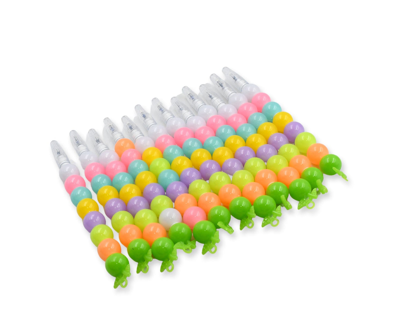 Stylish Pearls Pen Plastic Moti Non-Sharpening Design Pen Multicolor Pearls Moti Gel Pen, Fancy Designer Attractive Gel Pen for Kids Pack of (12 Pc Set )