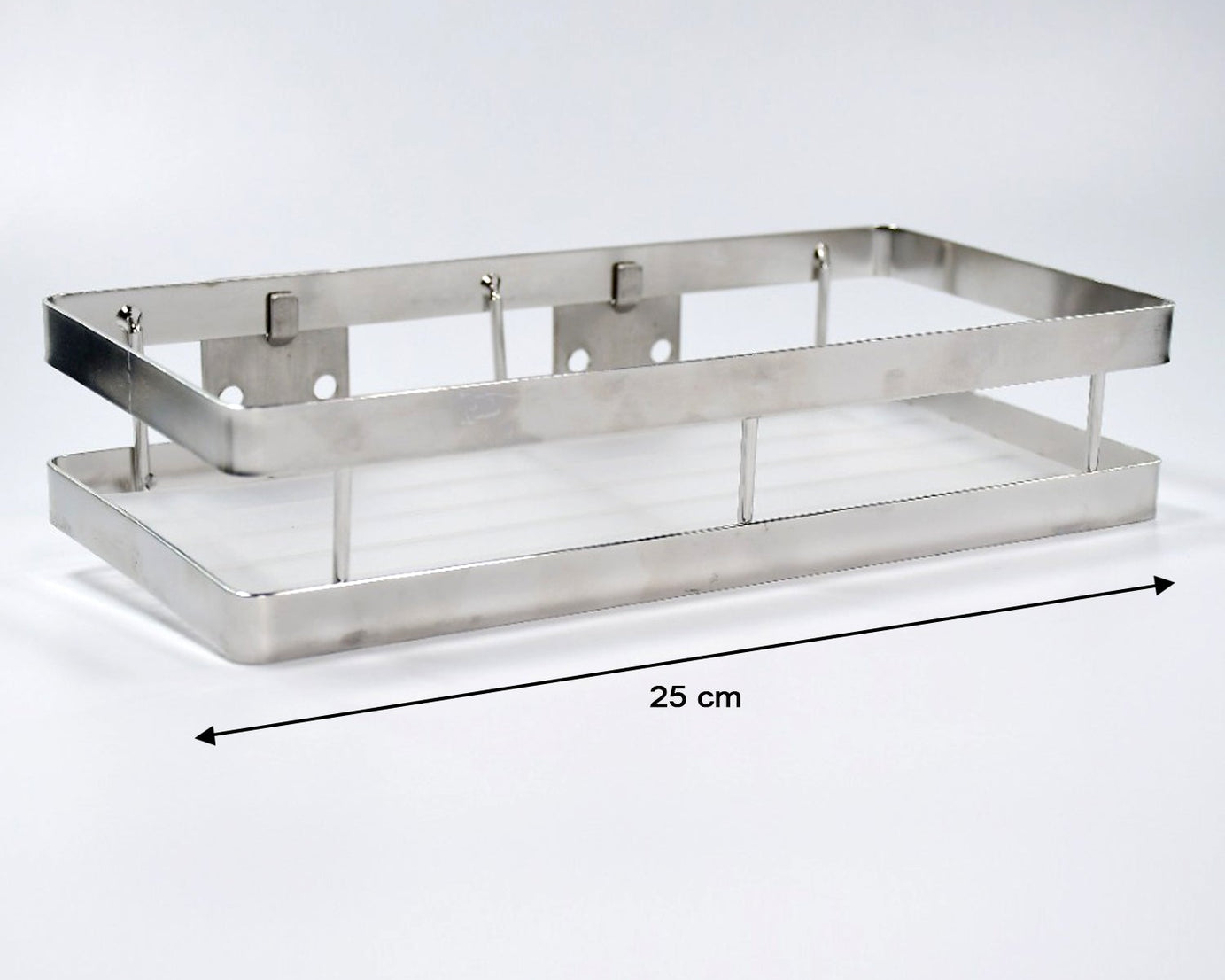 4922 25cm Metal Space Saving Multi-Purpose rack for Kitchen Storage Organizer Shelf Stand.