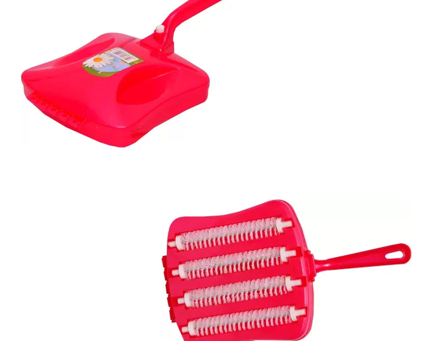 Carpet cleaning tool with roller brush and crumb collector