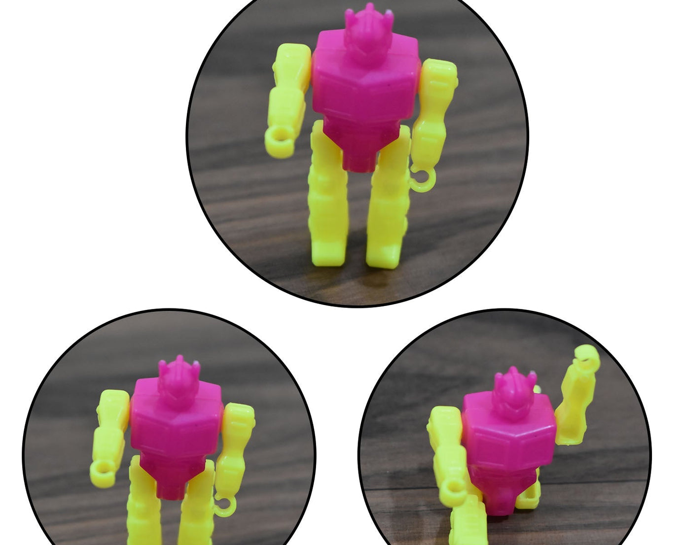 Small robot toy with interactive features