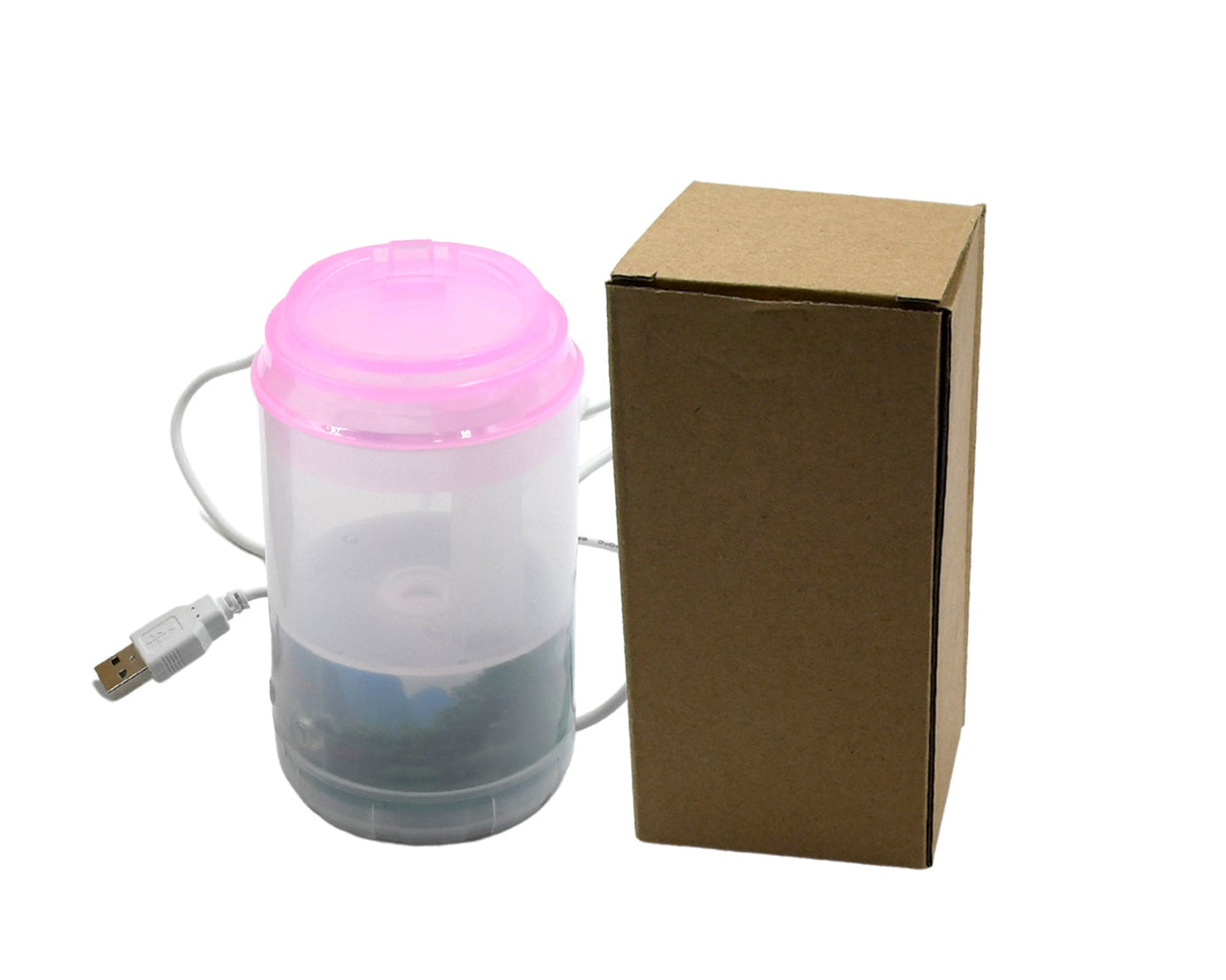 Portable cool Mini humidifier USB Power Supply, Air Humidifier, Mini Air Humidifier, Can add essential oil, Suitable for Study Room, Bedroom, Baby Room, Office, Car