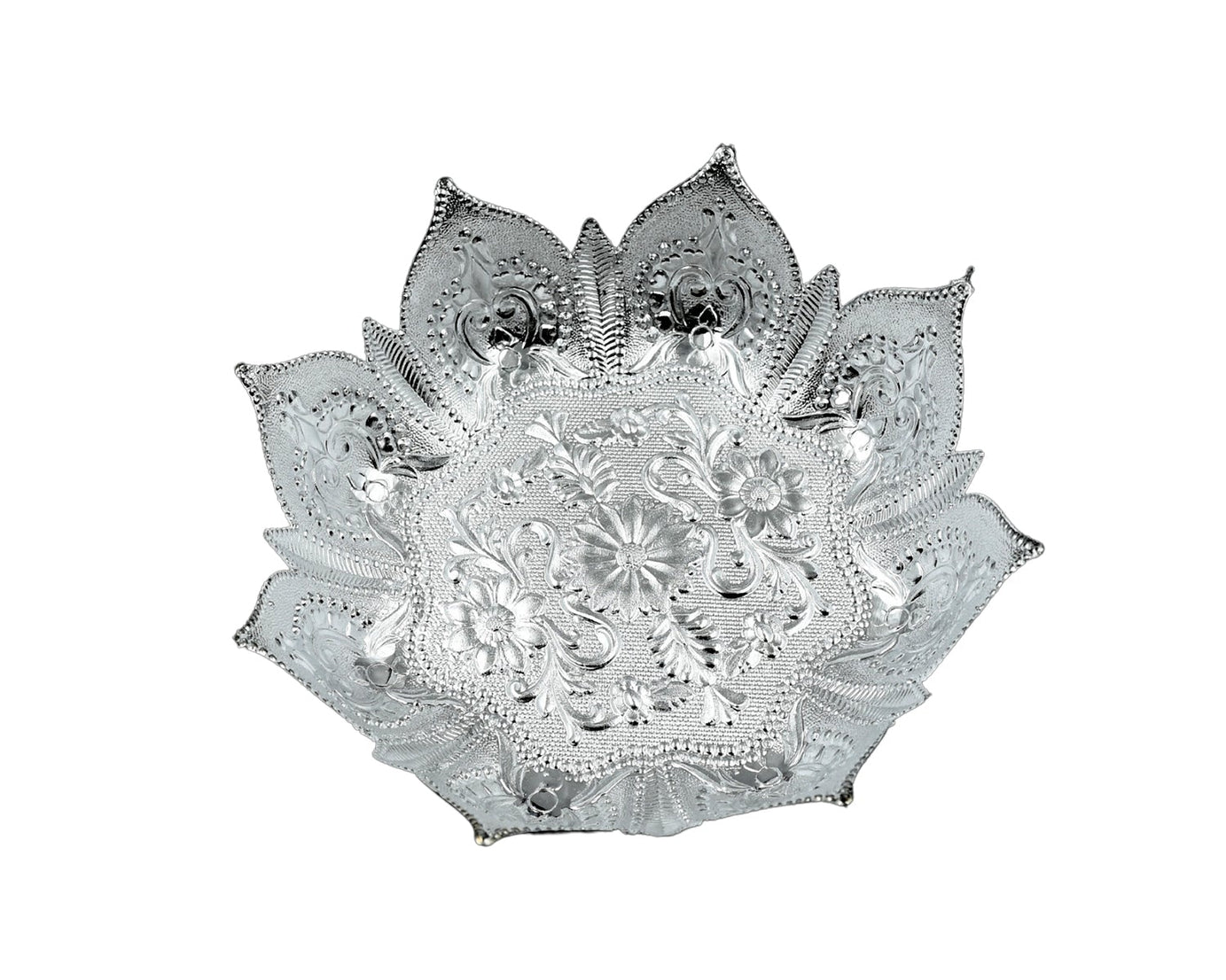 DECORATIVE MUKHWAS SERVING TRAY SERVING MUKHWAS PLATE FANCY CANDY TRAY DRY FRUIT SERVING TRAY (1 Pc )