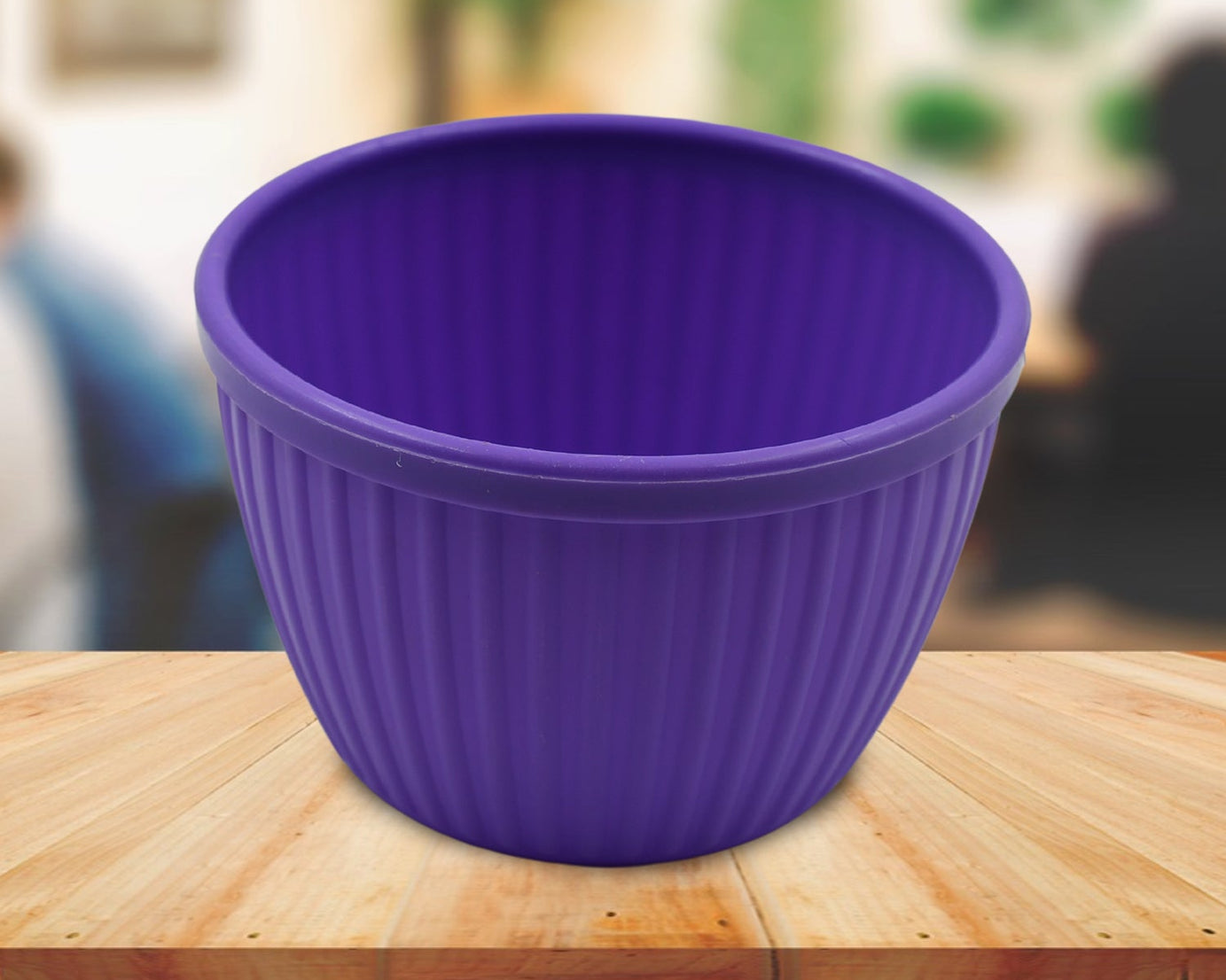 Plastic Round Noodles Maggie Bowl, Soup Bowls for Easy Perfect Breakfast Cereals, Fruits, Beverages, Essentials, Salad, Pasta, Snack Bowl, Microwave Safe, Dishwasher Safe (1 Pc)