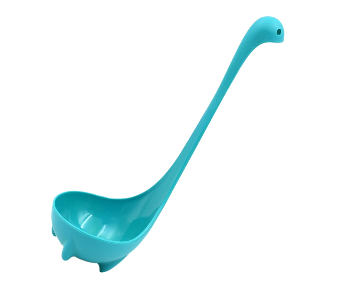 5871  Soup Spoon Creative Long Handle Standing Loch Ness Monster Colander Spoon Dinnerware Cooking Tools Kitchen Accessories