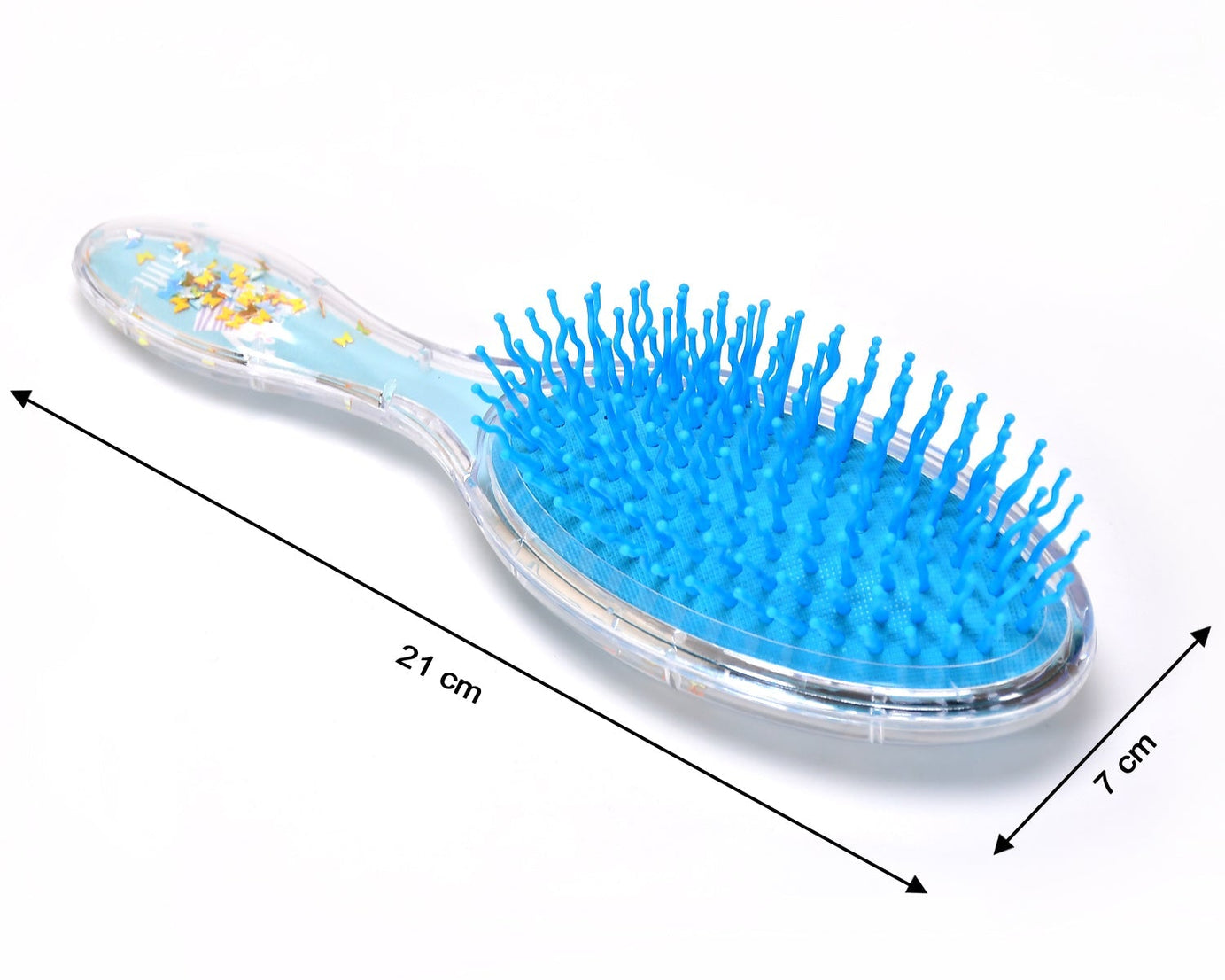 Detangling brush for wet hair