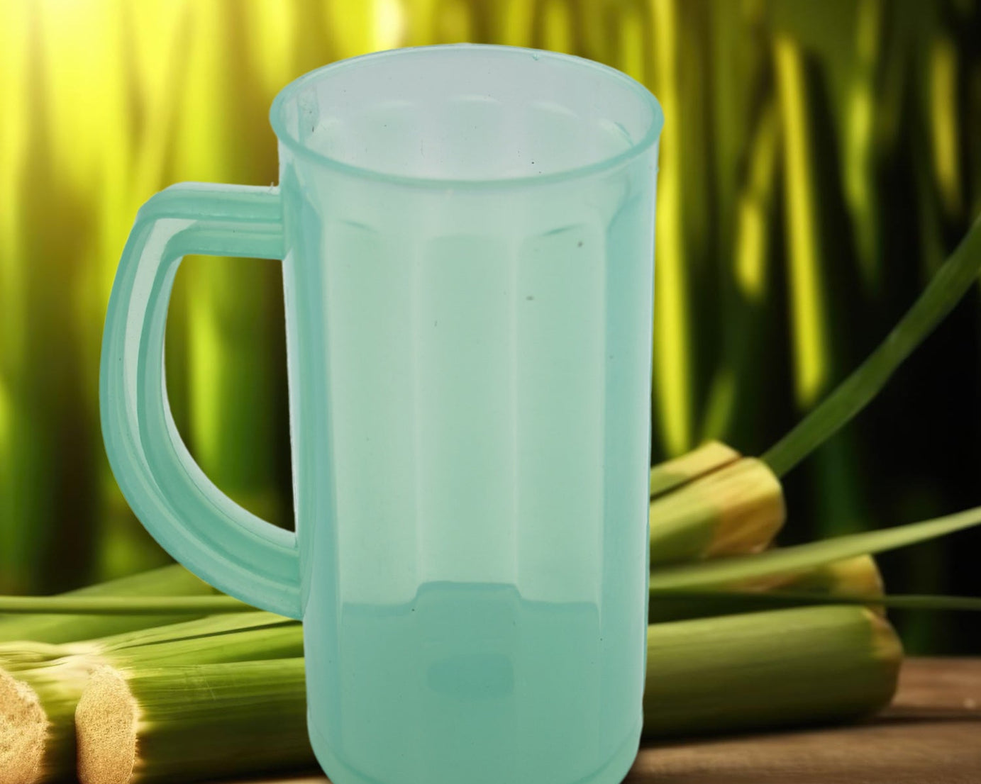 Plastic Coffee Mug With Handle Used for Drinking and Taking Coffees and Some Other Beverages in All Kinds of Places for Kitchen, Office, Home Dishwasher Safe(1 pc)