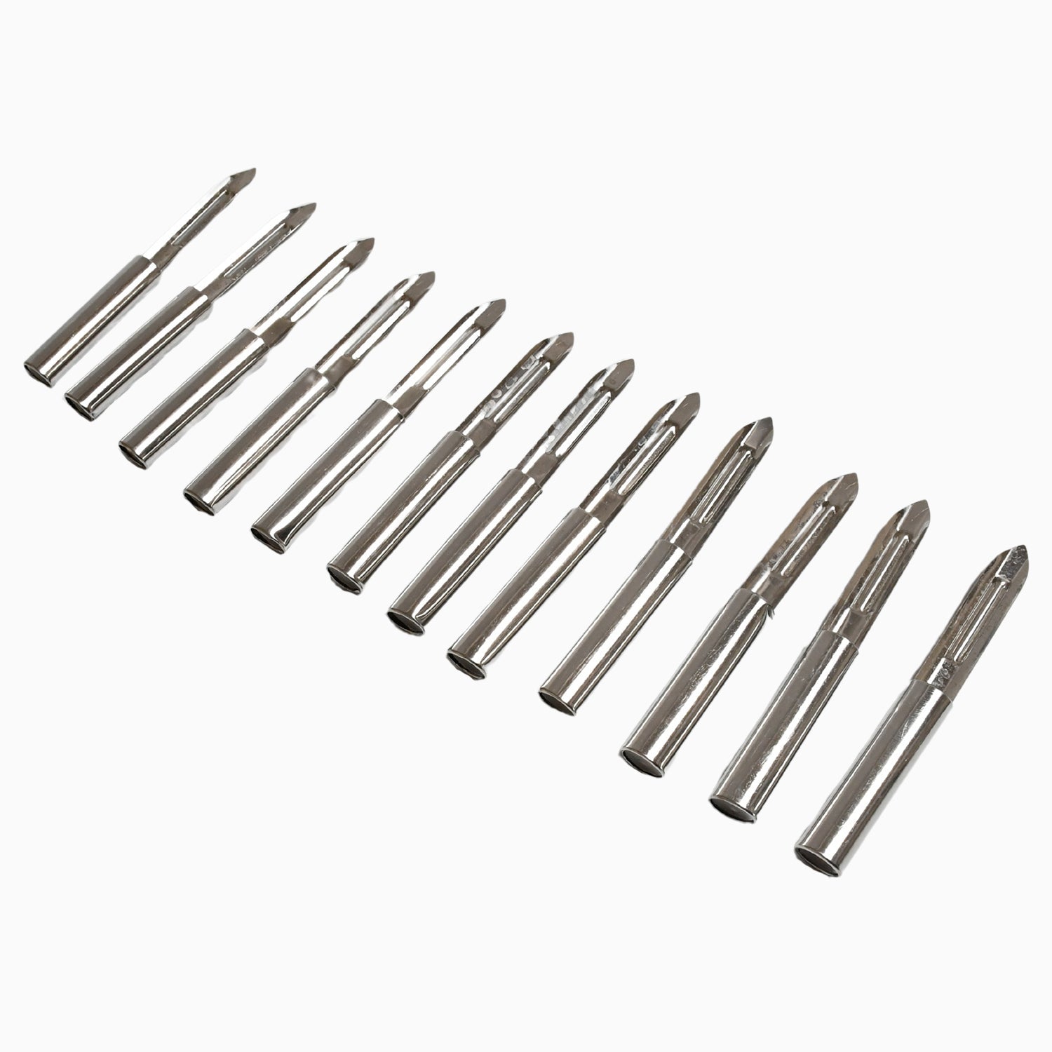 Multi-Purpose Stainless Steel Peeler With Handle For Vegetables, Potato Peeler, Carrot, grated, Suitable for Peeling and shredding Fruit and Vegetables Kitchen Accessories, Piller (12 Pcs Set)