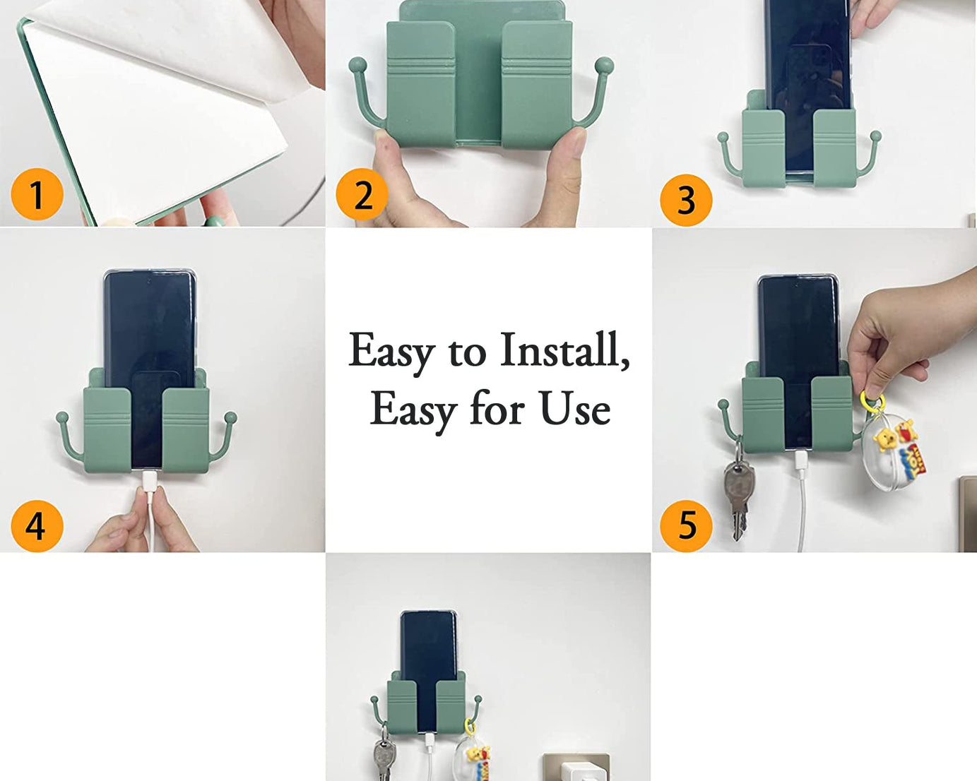 Wall hok for holding things