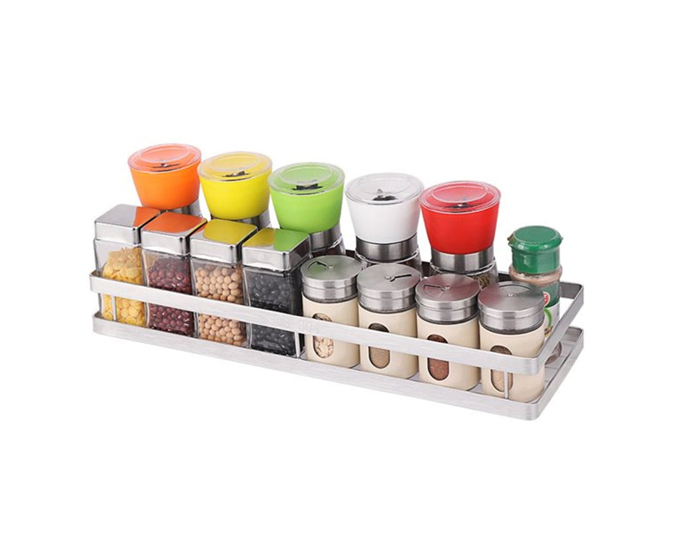 4922 25cm Metal Space Saving Multi-Purpose rack for Kitchen Storage Organizer Shelf Stand.