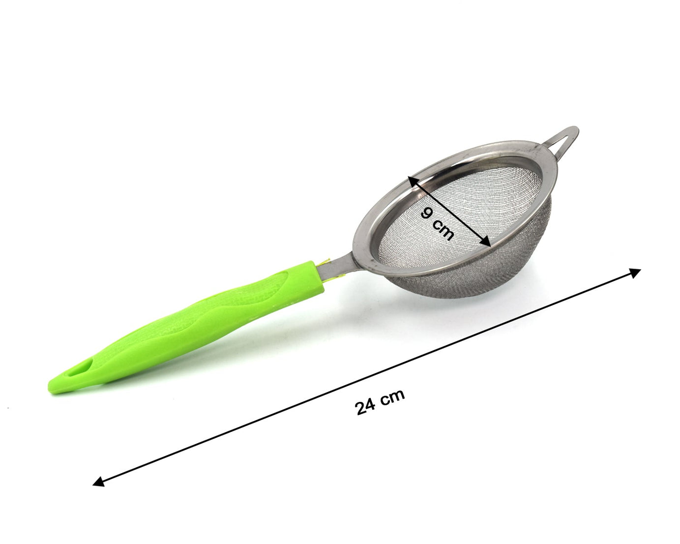 Tea and coffee strainer with mesh filter