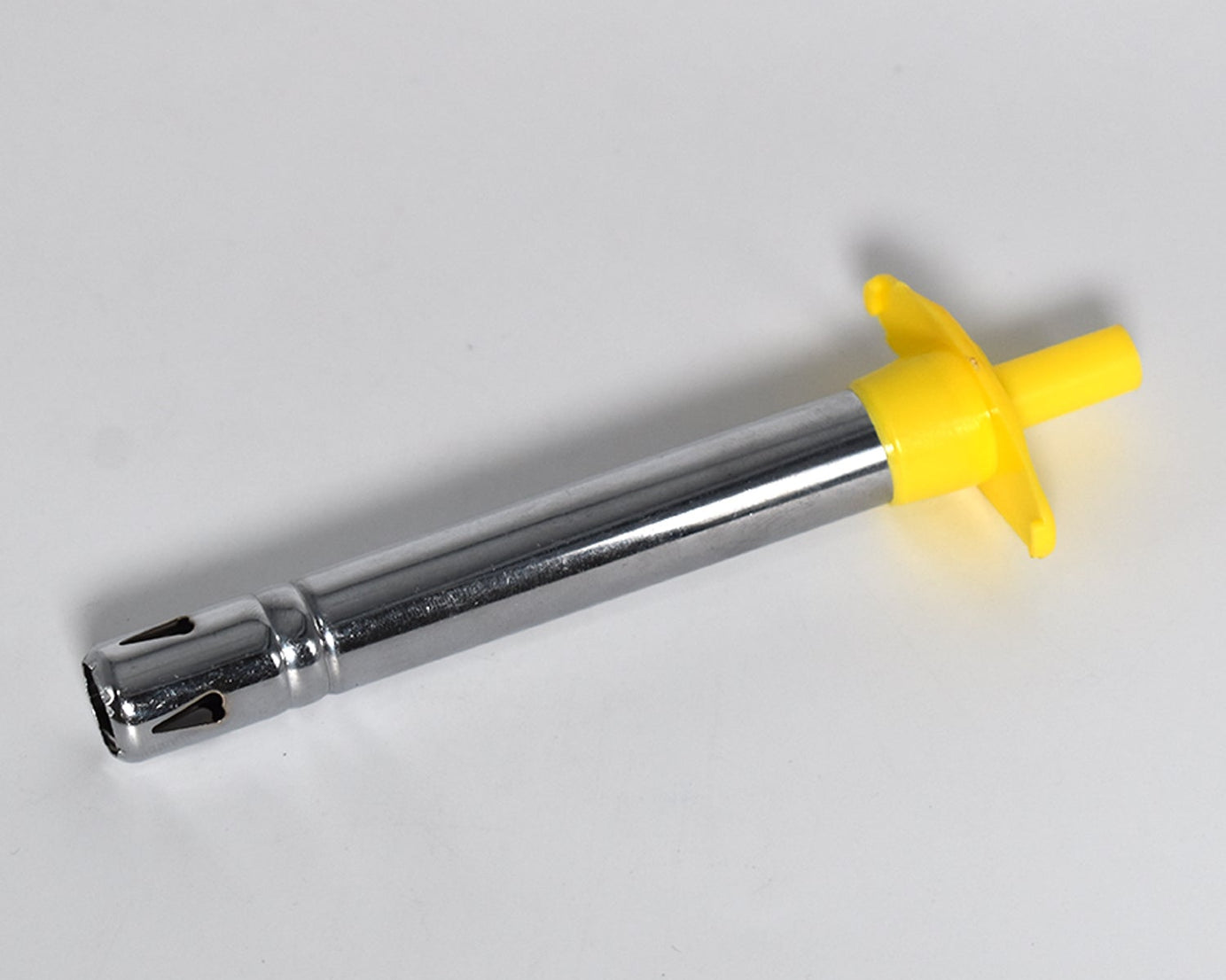 Stainless steel gas lighter with adjustable flame for kitchens