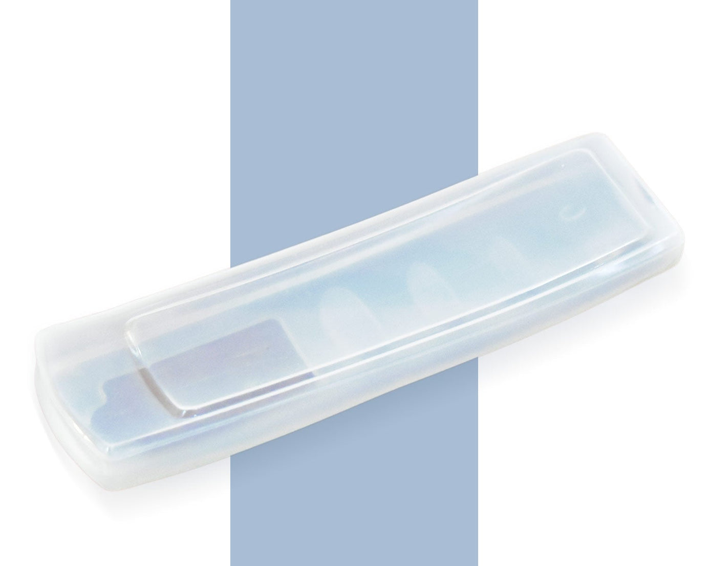 Protective cover pouch for DISH TV set-top box remote control.