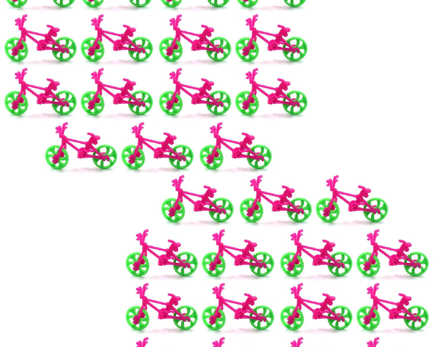 Mini toy bicycles for kids, 30-piece collection