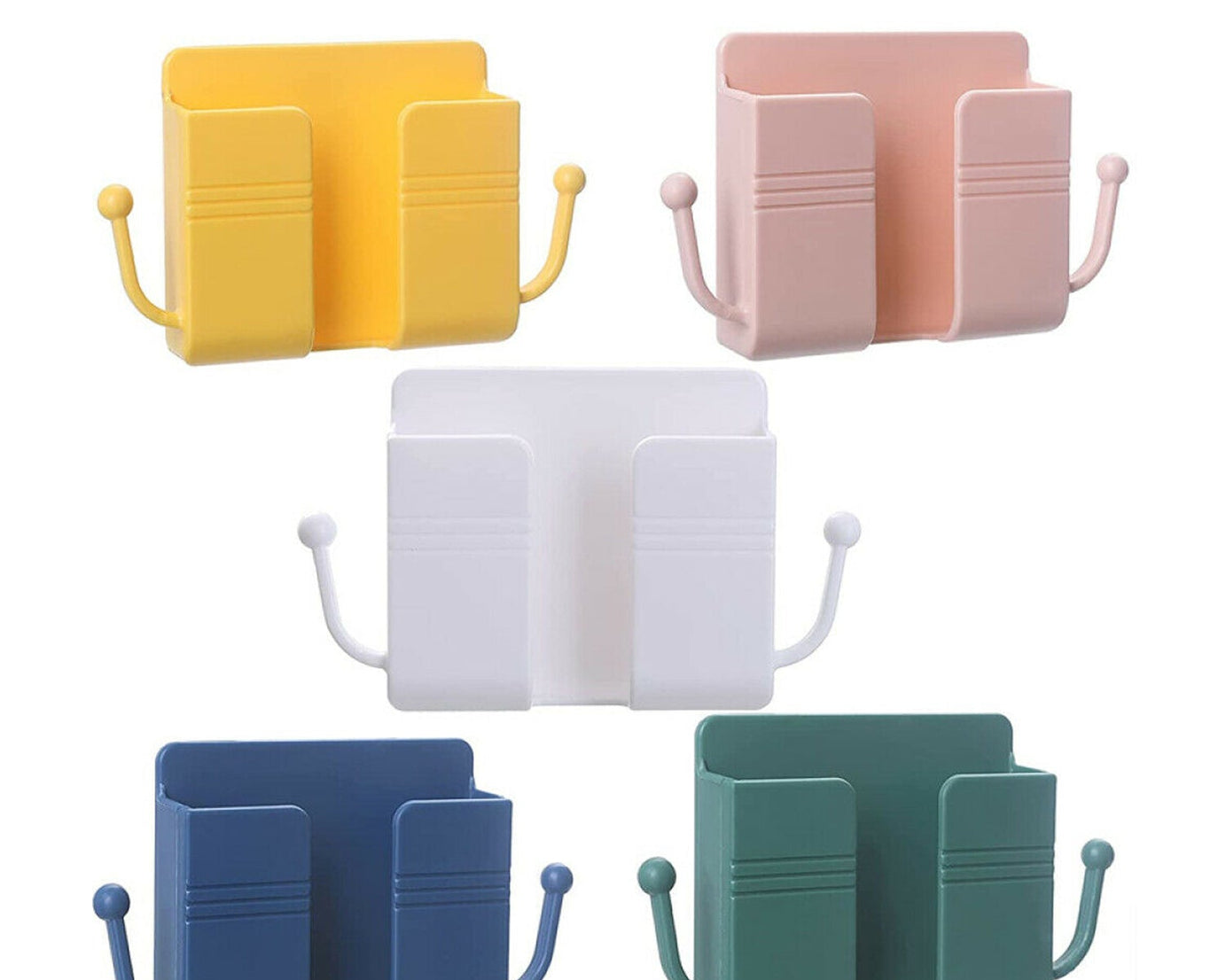 Wall hook stand for mobile phones and hanging clothes