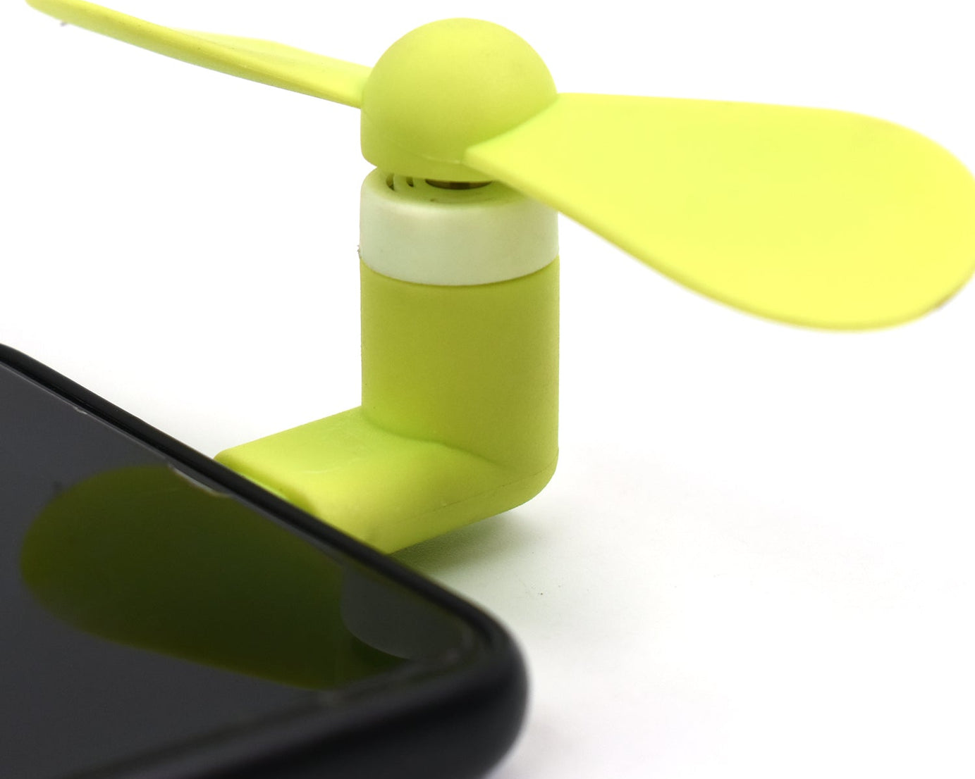 Compact USB fan for cooling at home or while traveling