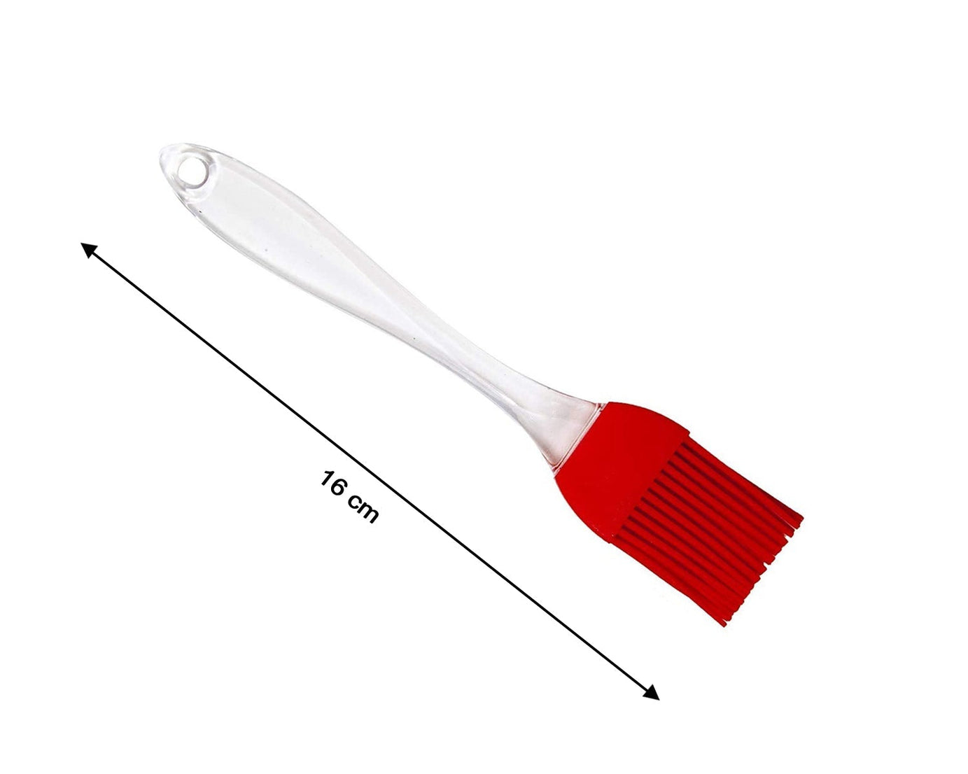Silicone spatula brush kitchen tool.